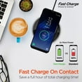 thumbnail image 2 of HyperGear ChargePad Pro Wireless Fast Charger for Qi-Enabled Devices - Black, 2 of 7