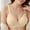 #4Beige, variant on Byworldtasic Women's Wireless Bra Ribbed Soft Cup Non Padded Comfort Bra, Adjustable Straps Everyday Wear Bralette