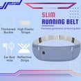 thumbnail image 2 of Kwuty Kwuty Slim Running Belt, Workout Fanny Pack for Men Women,Exercise Waist Pack for Apple iPhone Holder, Runner Belt for Running Walking Cycling Camping Gym, 2 of 4