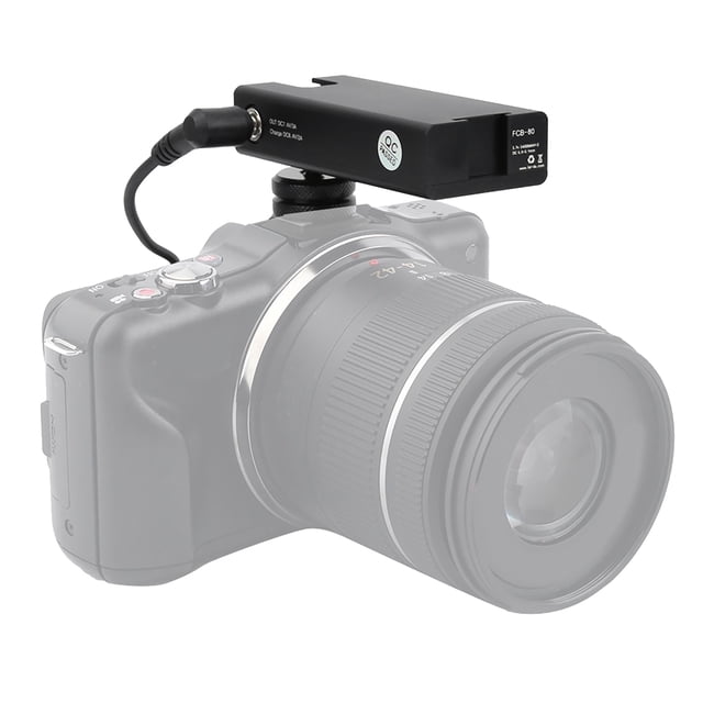 Adaptador de batería simulada para Panasonnic, DMW bLF19 DCC12 Adaptador de reemplazo de batería simulada Adaptador de reemplazo de batería simulada Diseño exquisito