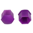 thumbnail image 5 of 20pcs 21mm Purple Plastic Car Wheel Nut Lug Hub Screw Rim Bolt Covers Dust Protection Cap, 5 of 6