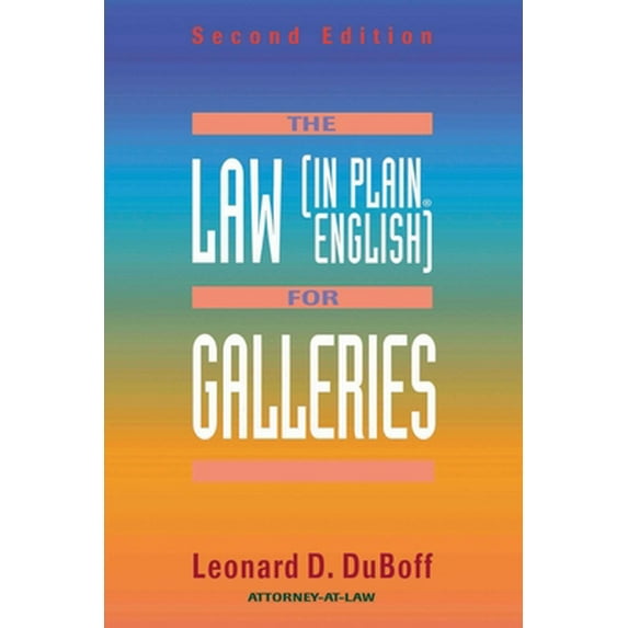 Pre-Owned The Law (in Plain English) for Galleries (Paperback) 1581150261 9781581150261