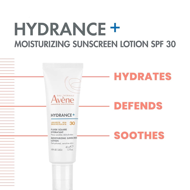 Avene Hydrance+ Moisturizing Sunscreen Lotion - Lightweight Daily