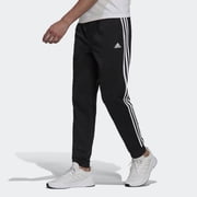 Adidas Men's Tricot Tapered 3-Stripes Track Pant - Black/White