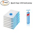 thumbnail image 1 of Vacuum Storage Bags for Clothes Bedding Pillows - Eco-Friendly Foldable Space Saver, 1 of 9
