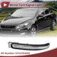 thumbnail image 2 of Luz de señal de giro LED del espejo derecho frontal para Kia Optima 2017-2020, luz de marcador lateral No. 87623D4000 Amarillo, 2 of 6