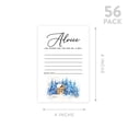 thumbnail image 5 of Koyal Wholesale Winter Wedding Advice & Well Wishes Guest Book Cards for Bride and Groom, 56 Pack, 5 of 5
