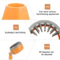 thumbnail image 3 of Weiweiguan 1pc Creative Hair Dryer Rack Simple Hair Dryer Stand Practical Punch-free Rack, 3 of 7
