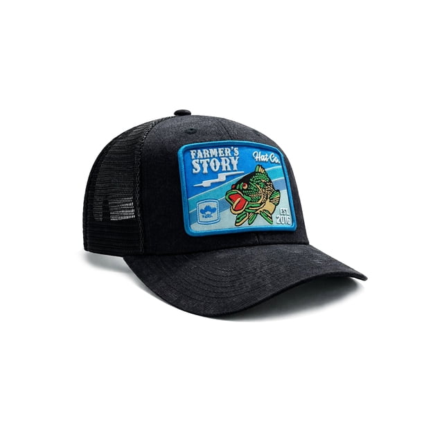 KNITE Gorra Farmer Coi Azul Trucker Hombre Ajustable Pesca Bass Estilo