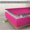 Hot-Pink, variant on Zipper Fitted Sheet, (Twin Size 39x75) 8 Inch Deep Pocket, 100% Egyptian Cotton, 800 TC, Stripe Hot Pink.
