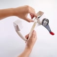 thumbnail image 3 of Westmark Multipurpose Rotary Cheese & Vegetable Grater Cutter Slicer Shredder with 3 Interchangeable Stainless Steel Drums for Parmesan, Mozzerella, and many more (White), 3 of 9