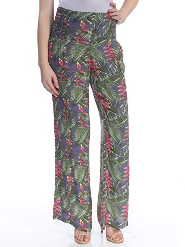 Rewash Juniors' Printed Smocked-Waist 