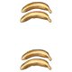 thumbnail image 3 of Kearding 2 paquetes/lote de frutas simuladas para la decoración del hogar: realismo cautivador y plátano dorado ecológico y múltiple plátano dorado 2Conjunto, 3 of 6
