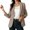 Khaki, variant on Women's Open Front Blazer Business Casual Long Sleeve Lapel Suit Jacket Work Office Coat Black XL