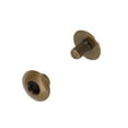 thumbnail image 4 of Chicago Screws, Open Hole, Antique Brass, Solid Brass-LL (50 per bag), Multiple Sizes, 4 of 10