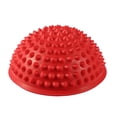 thumbnail image 3 of M Buder Pelota de Masaje de PVC Semicircular para Yoga Fitness Gimnasio Relajación Herramienta de Recuperación Muscular Rojo, 3 of 3