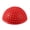 Red, variant on BIMZUC Half Round PVC Massage Ball Yoga Fitness Exercise Gym Massager, Green (6.3 inches / 16 cm)