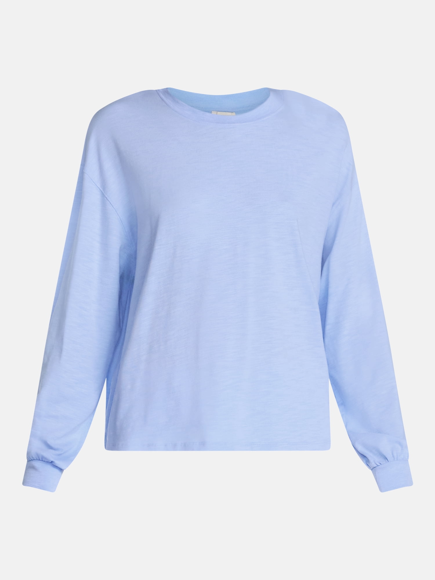 Scenario Women's Oversized Tee with Long Sleeves, Sizes XS-XXXL
