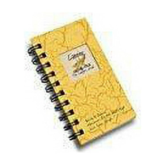 Journals Unlimited Camping - The Campers Mini Journal - Sunset Yellow
