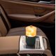 thumbnail image 1 of Difusor de aroma y luz nocturna USB para coche | Batería de 1200 mAh, 16 horas de uso, lámpara de cristal de sal que cambia de color para mejorar el estado de ánimo y purificar el aire en el, 1 of 7