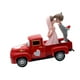 thumbnail image 4 of Decoración de camioneta para el Día de San Valentín, figura de pareja, casa de campo, modelo de camioneta romántica en miniatura Estilo F, 4 of 9