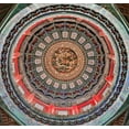 thumbnail image 2 of Looney, Hollice 12x12 Black Ornate Wood Framed with Double Matting Museum Art Print Titled - Asia-China-Beijing-Ceiling Detail of the Forbidden City, 2 of 4