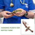thumbnail image 3 of Shisuyan 2pcs Reptile Corner Branch: Terrarium Plant Decoration - With Suction Cup - Climb Tree Branch Decor - For Amphibian Lizard Snake Climbing, 3 of 9