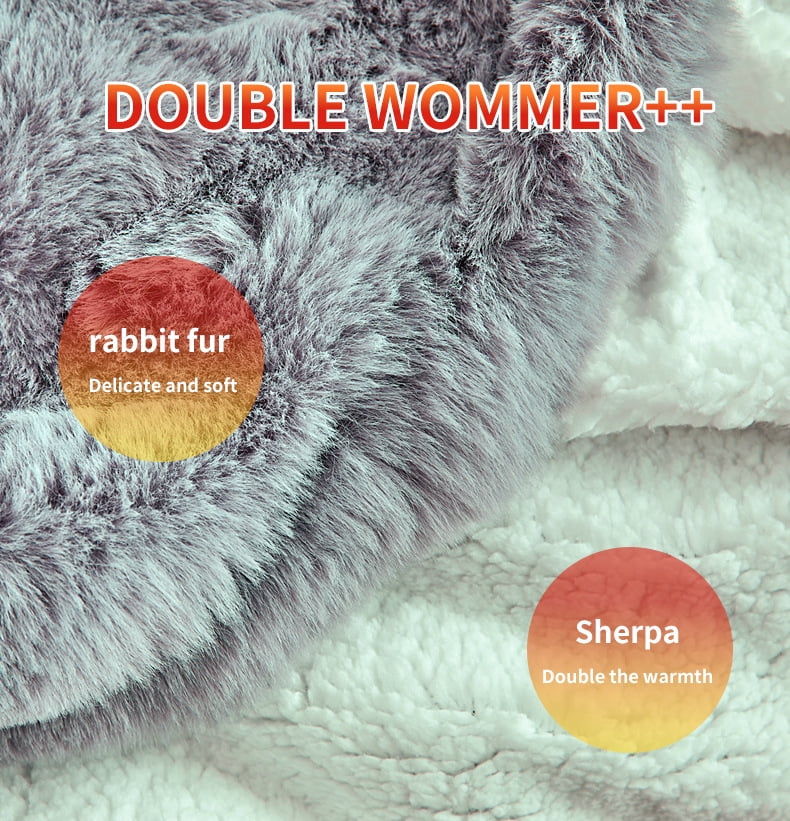 Heated Blanket - Couverture Chauffante | Premium Electric Blanket for Warmth 130*188cm