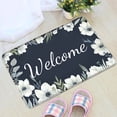 thumbnail image 1 of Door Mat Dirt Trapper,Flower Door Mat Welcome Carpet, Non-Slip Reusable Entrance Rug Decoration Non-Slip, 1 of 2