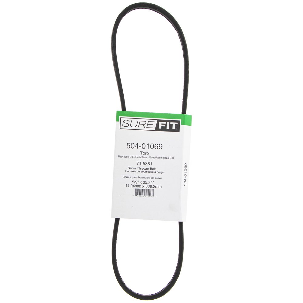 SureFit Snow Thrower Drive Belt Replacement for Toro 715380 715381