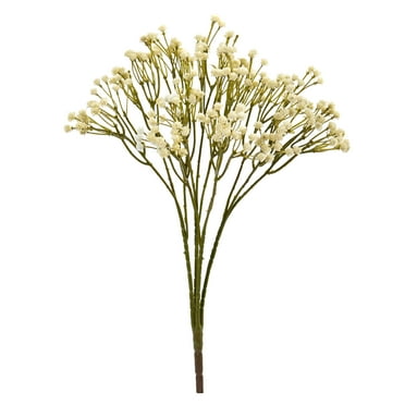 Nearly Natural 16in. Gypsophila Spray Artificial Flower (Set of 12), Cream