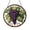 Acrylic 3.5 Inch, variant on Purple Grape Cluster Window Suncatcher, Stained Glass Style Vineyard Decor, Rustic Kitchen Accent