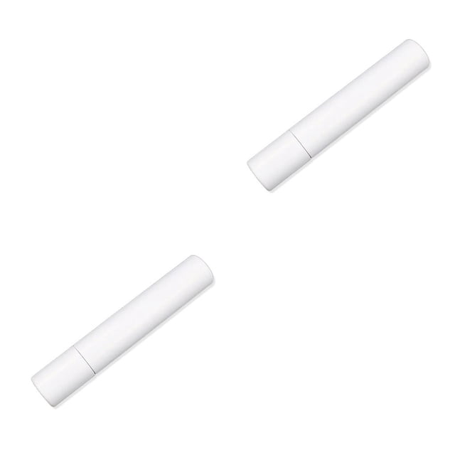 Thinsony Lash Shampoo for Lash Extensions Nose Brushes Eyebrow Cleanser Acrylic Handle Applicator Make-up for Skin Care white case 2Set