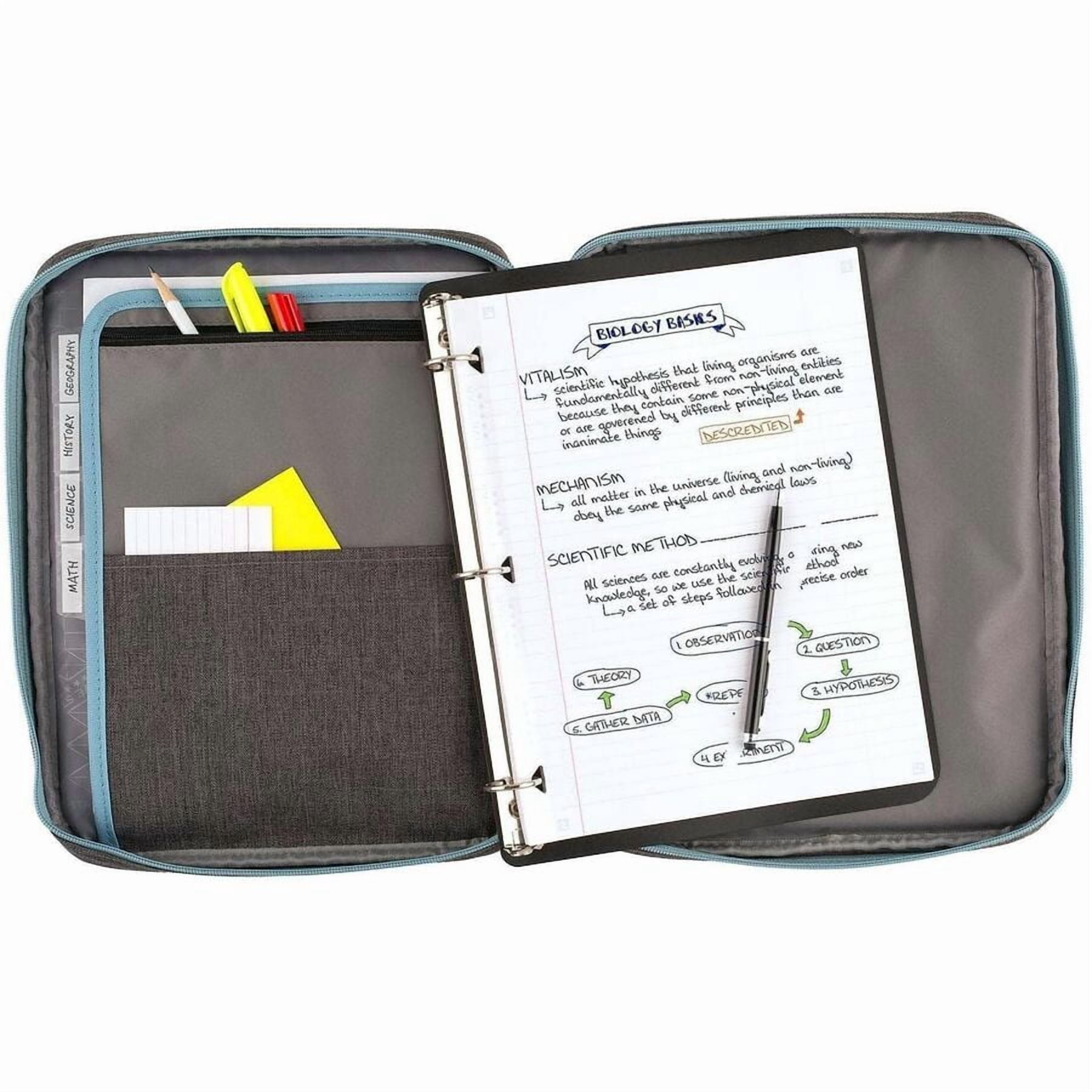 Mead Five Star Carry-All Zipper Binder (mea-29092)