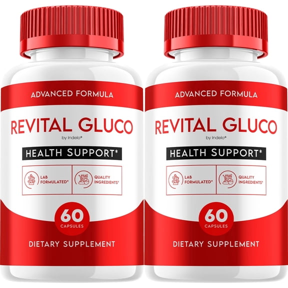 Revital Gluco Capsules – RevitalGluco Natural Blend Glycogen Support, 2 Pack, 120 Capsules