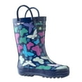 thumbnail image 2 of Oaki Kids Rubber Rain Boots with Easy-On Handles for Boys Girls Toddlers, 2 of 3