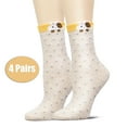 thumbnail image 3 of NevEND Women's 12 Pair Multicolor Cute Animal Cotton Lightweight Socks, 3 of 8