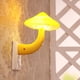 thumbnail image 4 of Enchufe de luz de noche Zulema LED en apliques de pared Lámpara de hongo de enchufe de luz Amarillo, 4 of 8