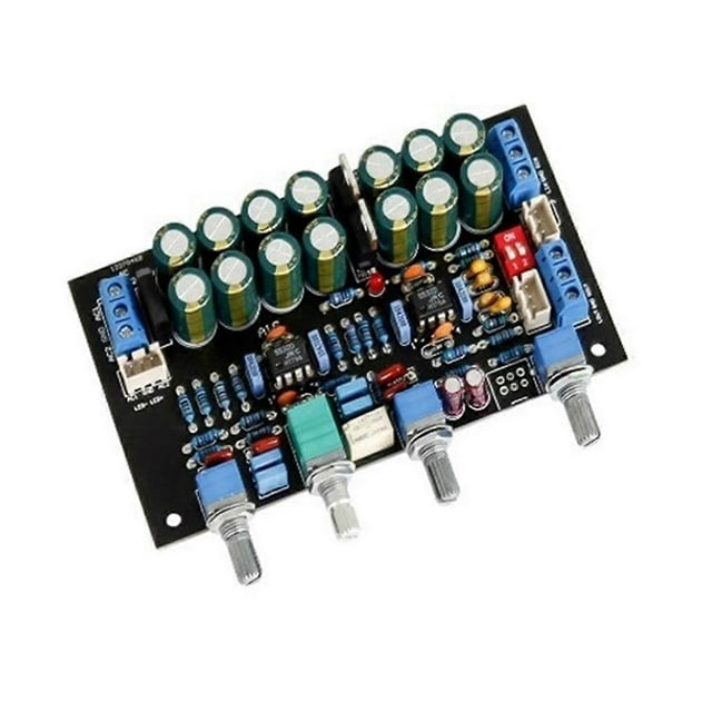 Convenient Multifunctional Pre-Amplifier Tone Board Preamp Volume Tone Control DIY Speaker Amplifiers Sound Audio Amp
