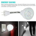 thumbnail image 6 of 4/2/1pcs LED Motion Sensor Plug in Night Light with Flexible Gooseneck, Auto On/Off Nightlight Motion Sensor 3W White, Kids Night Lights for Bedroom, Kitchen, Bathroom, Baby Room, Hallway, 6 of 8