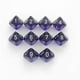 Chessex Fabrication CHX23277 D10 Coquille Violet Translucide dés Numéros Blancs - Lot de 10 – image 1 sur 1