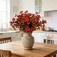 thumbnail image 4 of Artificial Eucalyptu And Violet Plastic Flowers Outdoor Home And Garden Decorative Bouquets, 4 of 6