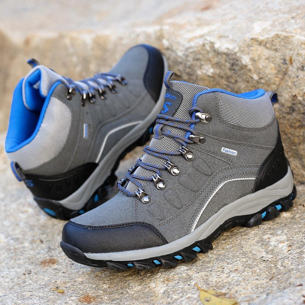 Men's Hiking Boots Waterproof Non-Slip Climbing Trekking Sneakers Outdoor Ankle Boots Hiking Shoes