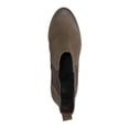 thumbnail image 3 of WHITE MOUNTAIN Womens Brown Chelsea Stretch Gore Padded Destiny Round Toe Block Heel Slip On Booties 11 M, 3 of 4