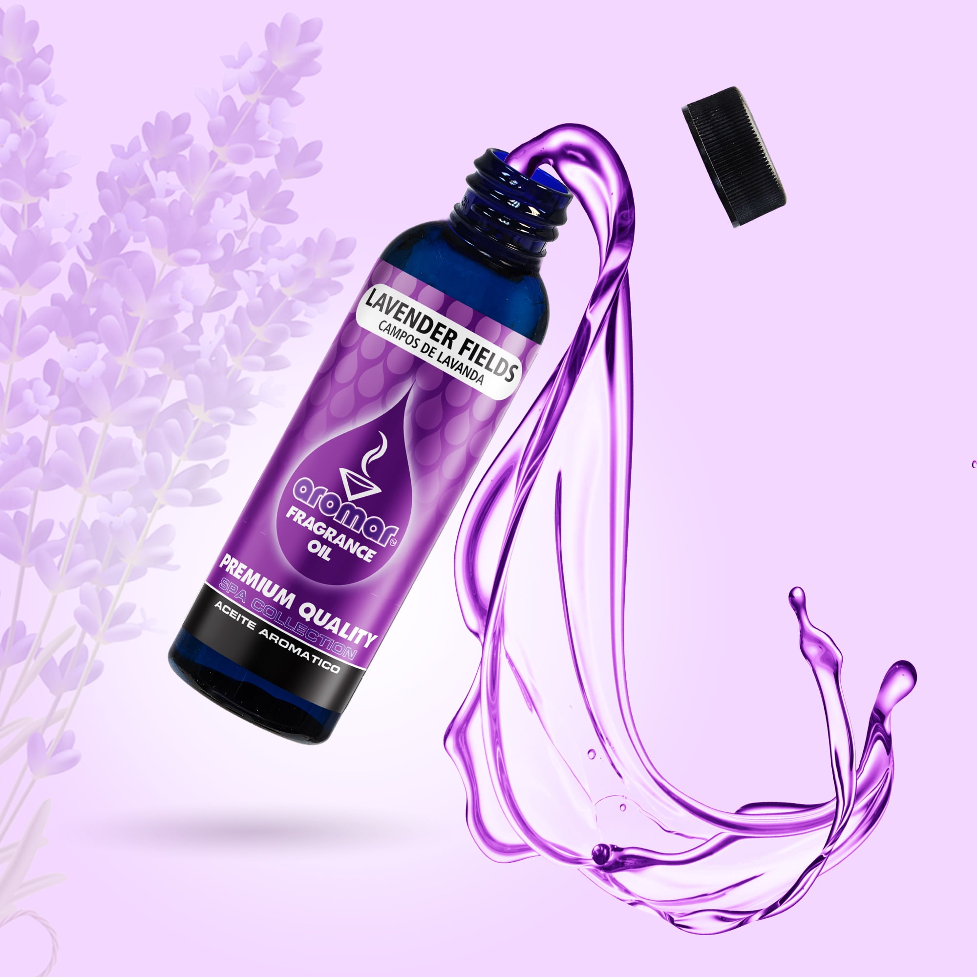 Dhairya Creations Natural Spa Lavender Fragrance Blue Car Perfume For Car  Dashboard
