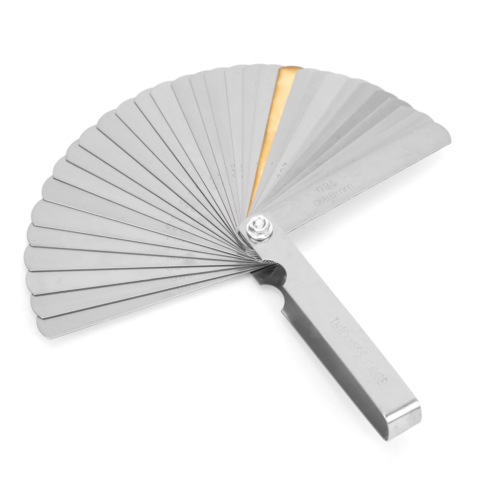 Feeler Gauge, Guitar Measuring Tool Metal For Measurement