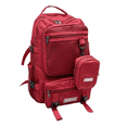 thumbnail image 2 of Mochila Multifuncional De Gran Capacidad Unisex Roja, 2 of 4