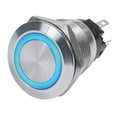 thumbnail image 3 of Blue Sea Systems 4160-BSS Switch Button 10A OFF-ON BLUE, 3 of 3