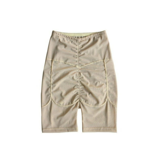 Seitruly Fajas acolchadas para realce de glúteos, bragas de buena elasticidad, potenciador de cadera, ropa interior portátil transpirable reutilizable, Moldeadores de muslos Albaricoque/XXL Seitruly CE014386-10