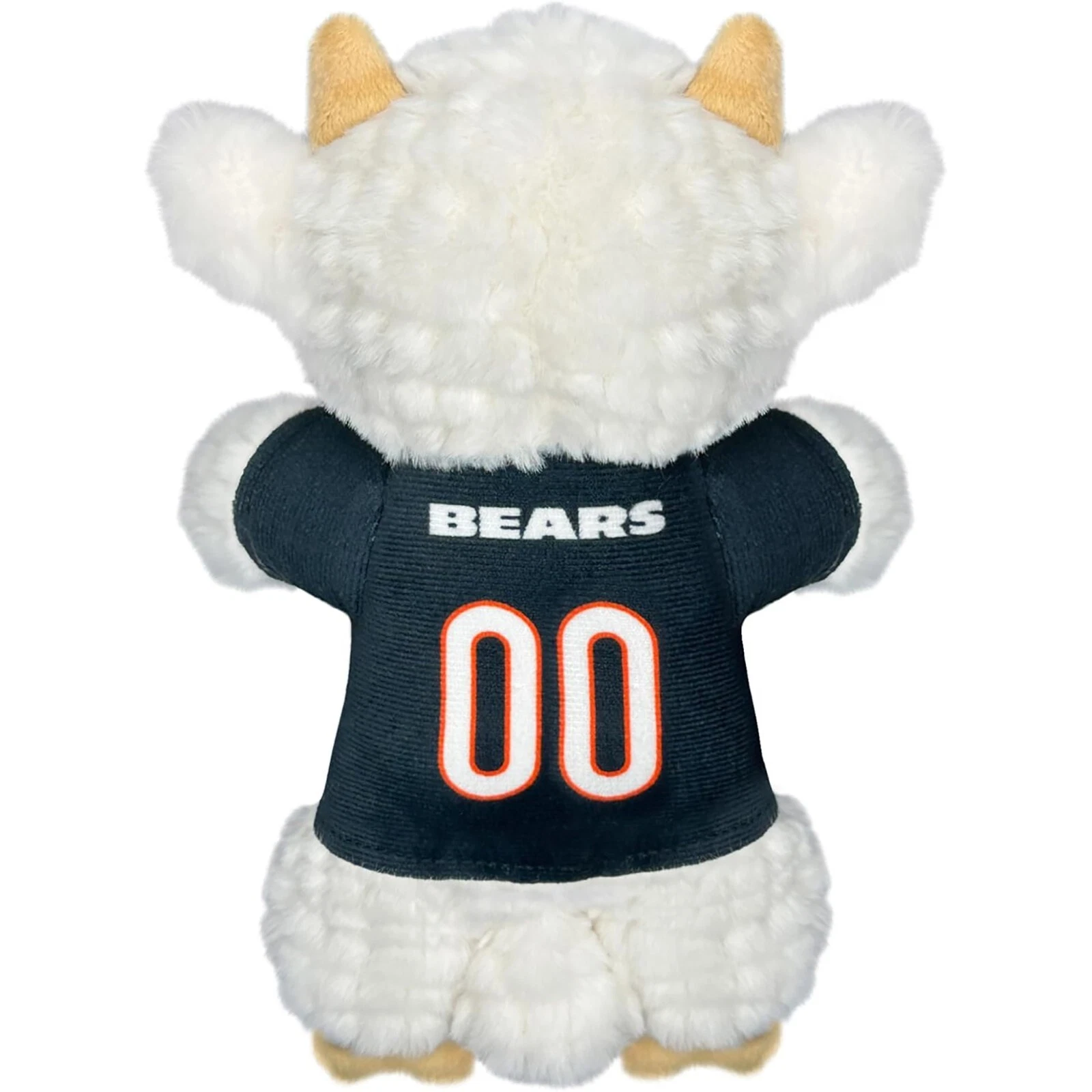 Pets First NFL Goat Plush Toys for Dogs & Cats Dog Chew Toys with Inner Squeaker